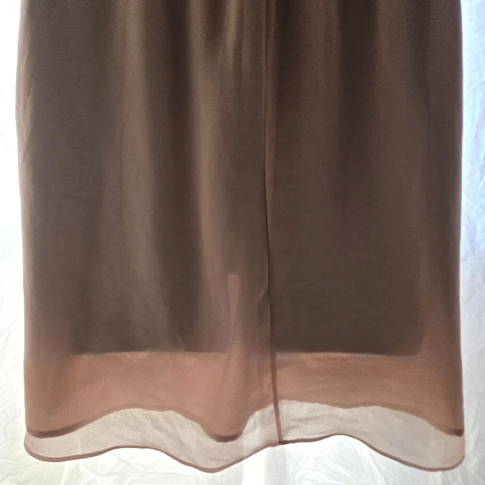 Pretty Blush Pink Ruffle Dress EUC - Picture 7 of 12